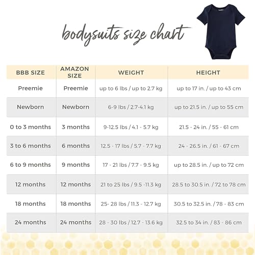 Image of Burt's Bees Baby Baby Bodysuits, 3-Pack Long & Short-Sleeve One-Pieces, 100% Organic Cotton