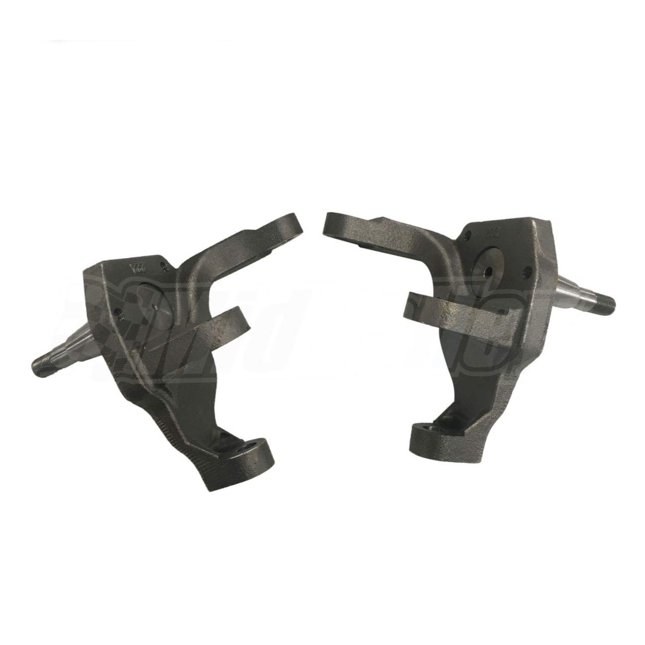 Mid Valley - 22-2859, 2-1/2" Drop Spindles - Link Pin & Ball Joint, Drum Brake Pr. Fits 1966 1967 1968 1969 1970-1976 VW BUG/GHIA