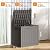 MAIUSCOLI 36 Gallon Outdoor Deck Box, Lockable Waterproof Outdoor Storage Boxes For Garden Tools,Indoor Cushions,Accessories Outside Storage Resin Weatherproof Container(Grey)