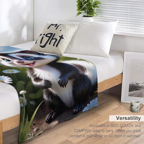 Couverture chaude et confortable mouffette pour protéger vos canapés et fauteuils - 7
