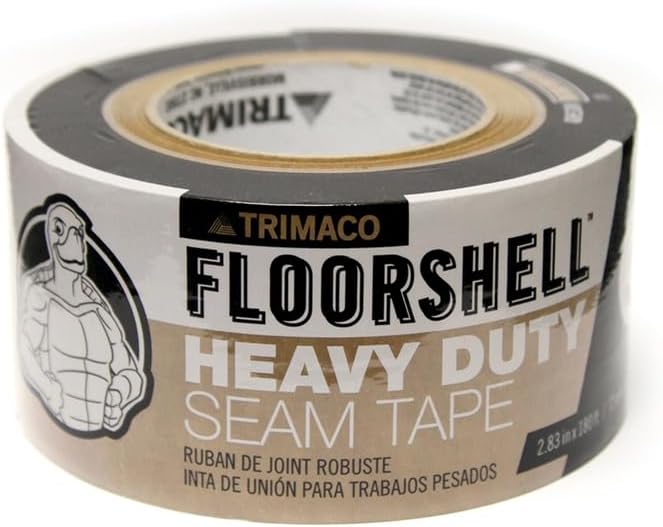 12-Rolls of 2.83” x 180’ Trimaco 12390 FloorShell Heavy Duty Seam Tape