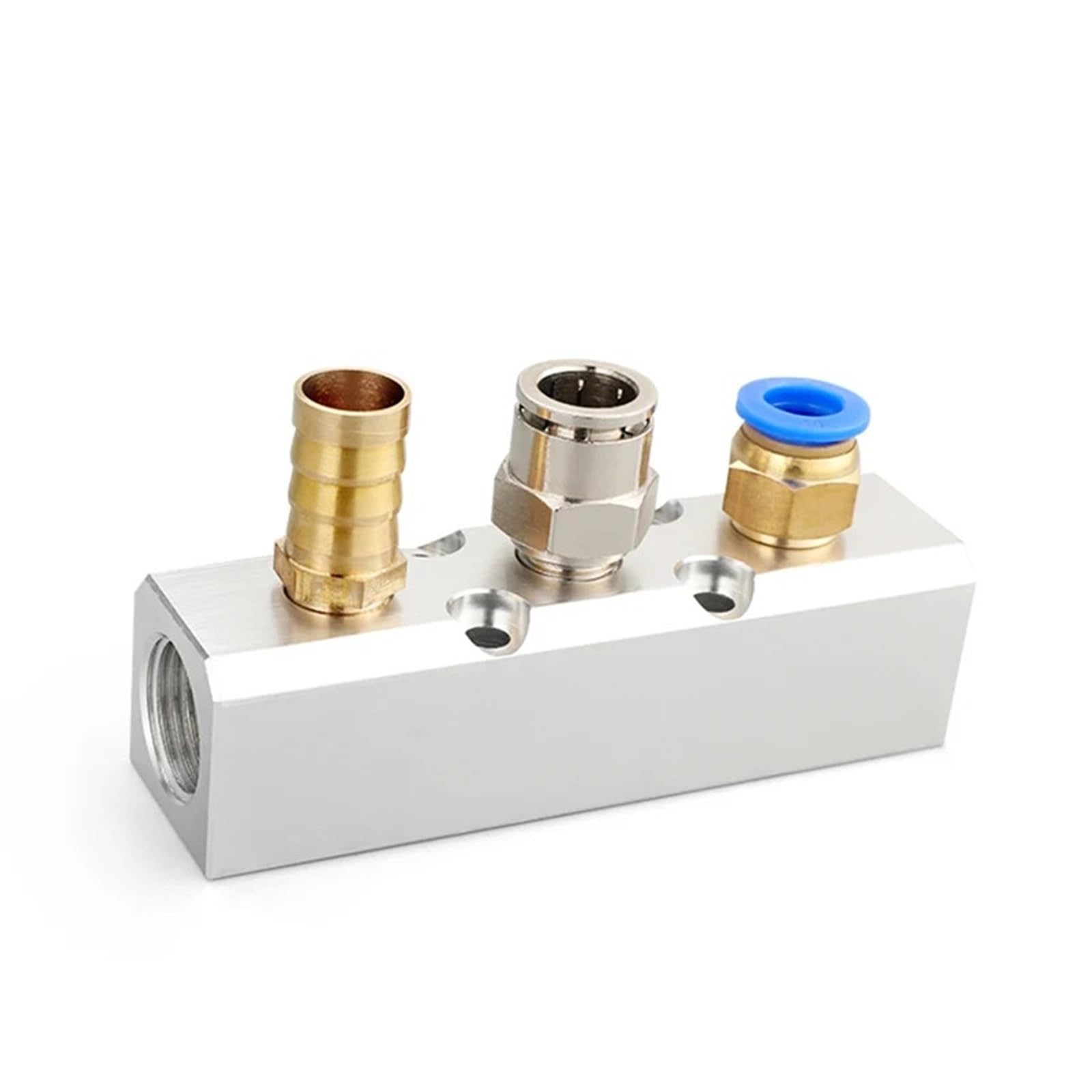Divisor de aluminio de 1/2 pulgada para solucionar fugas de aire