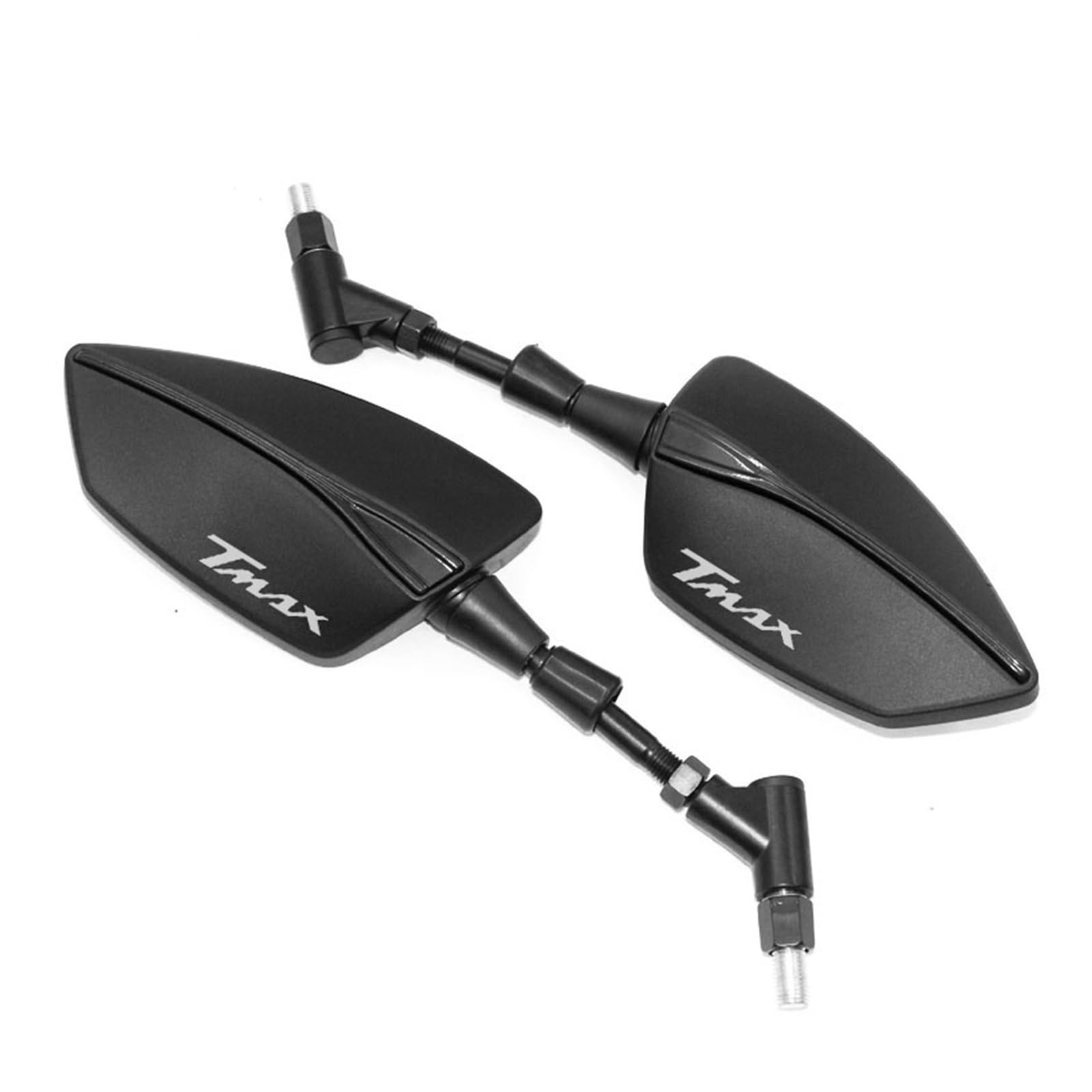 Retrovisori Laterali Per TMAX 500 560 530 specchietti laterali moto | Specchi retrovisori/Specchi antiabbaglianti(Black)