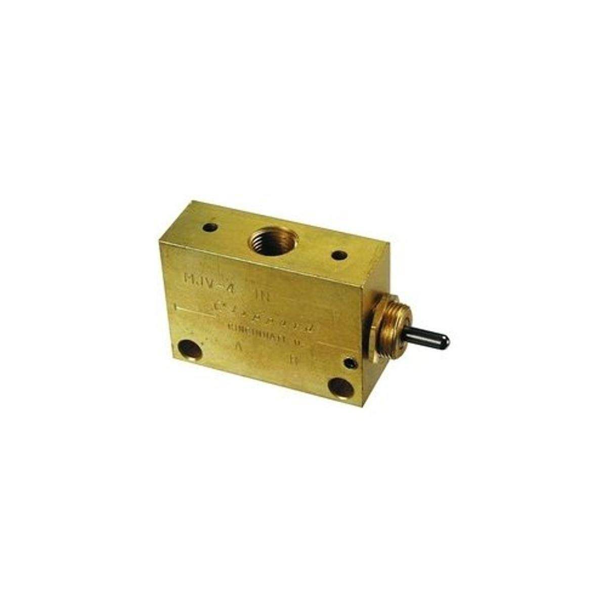 Vanne 4 voies Clippard MJV-4 pneumatique avec rappel par ressort et raccord NPT 1/8