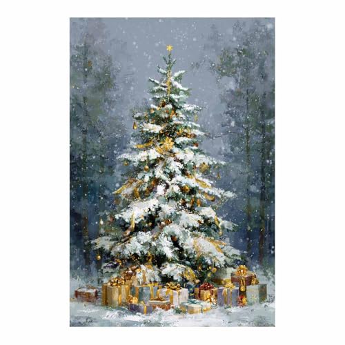 Cadeaux de Noël pour enfants décoration sapin vintage verte