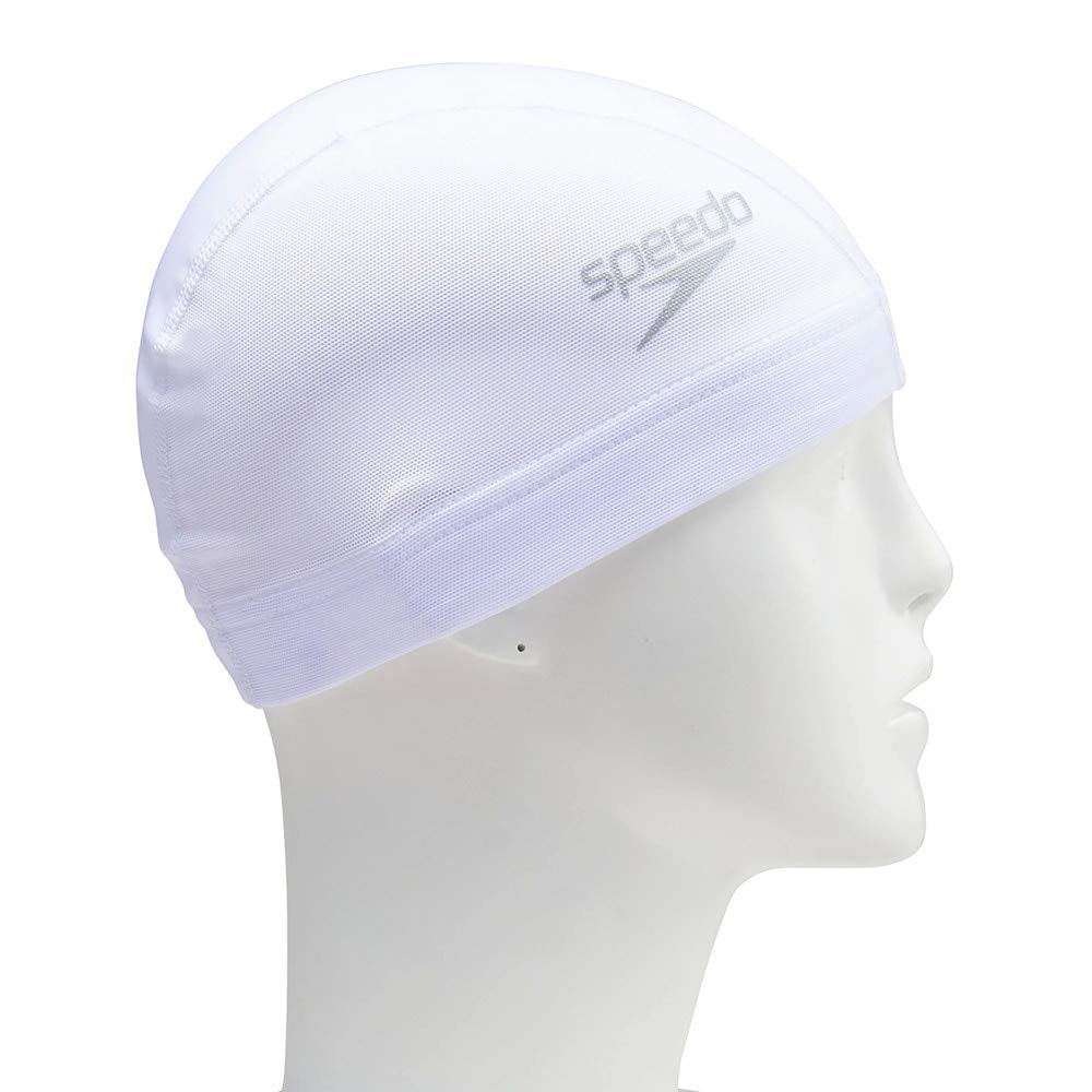 Speedo SE12050 - Gorro de natación con Logotipo de Malla, Unisex