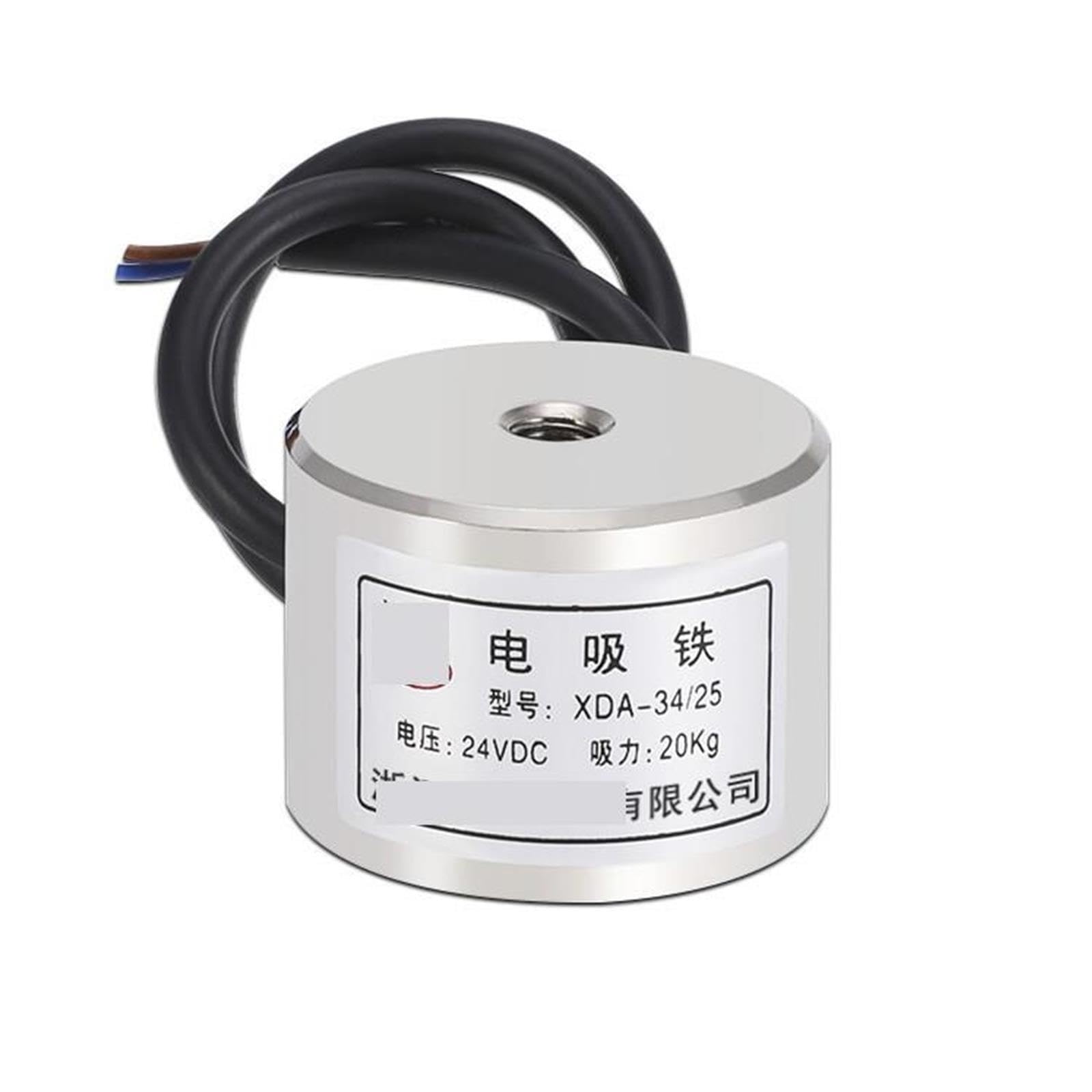Électro-aimant à ventouse XDA-34/25 puissance d'aspiration 20 kg tension 24v