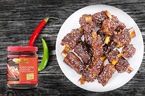 Lee Kum Kee Chiu Chow Chili Oil Net Wt. 205G (7.2Oz) #TOP5
