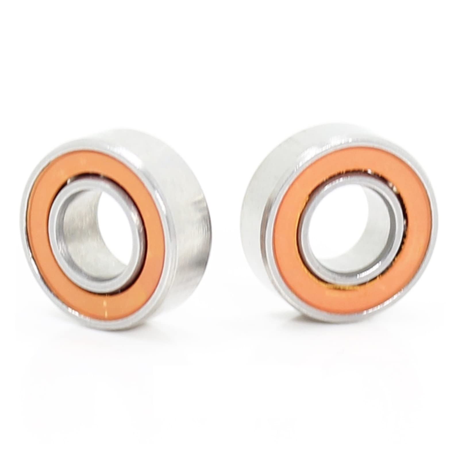 Roulements de Moulinet de Pêche 2 pcs 5x16x5mm S625 2RS roulement à Air en céramique hybride en Acier Inoxydable S625RS S625 2OS CB