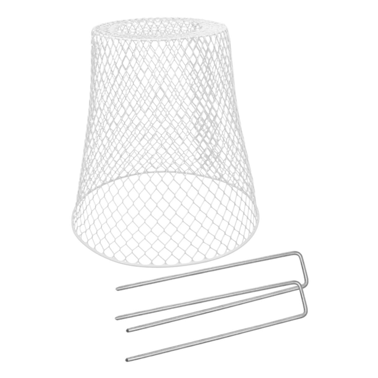 HANABASS 1Set Durable Iron Plant Protective Cage Reusable Garden Cloche Cover for Vegetables and Fruits Versatile Mesh Design for Enhanced Growth Suitable for All Seasons