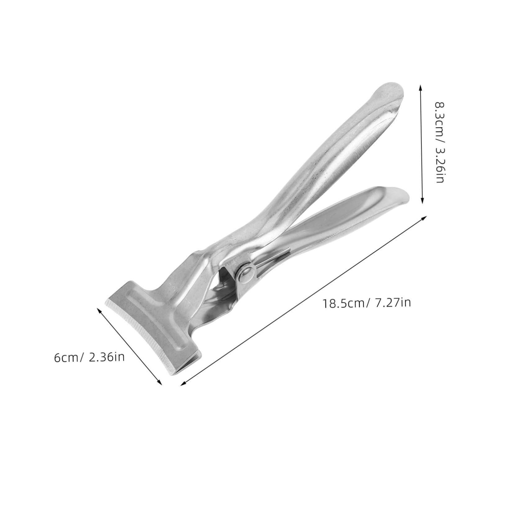 Watermelon Slicer Tool Stainless Steel Fruit Opener for Effortless Cutting User Friendly Clamp Design for Family Parties Camping Melon Cutter Gadget