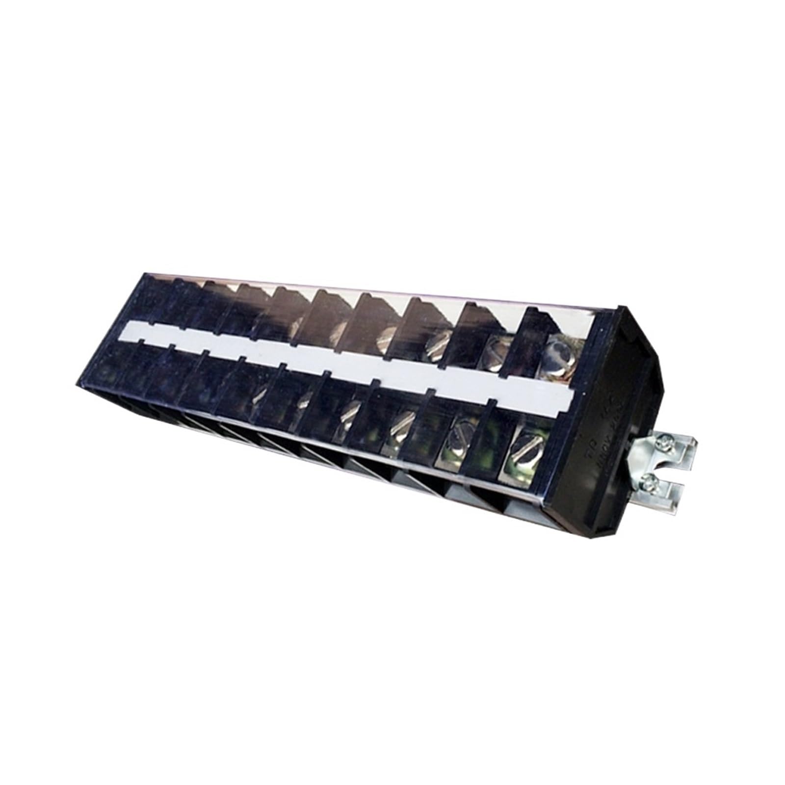 Bornier TD-20010 Groupe de guidage Montage sur rail DIN Connexion combinée Connecteur électrique 200A 600V 10 positions
