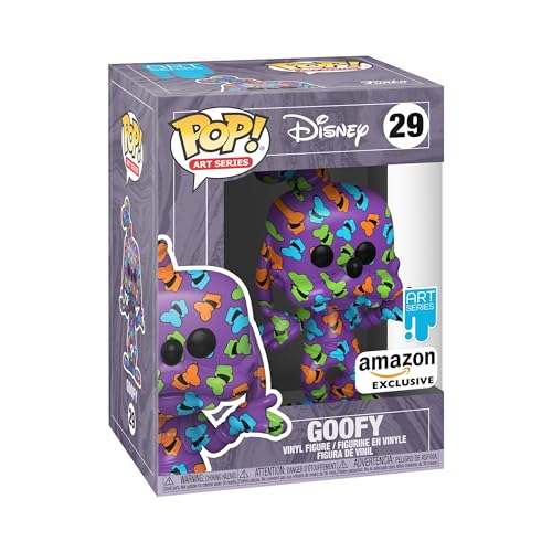 Funko Pop! Artist Series: DTV - Disney - Goofy - Exclusiva Amazon - Figura de Vinilo Coleccionable - Incluye Estuche Protector de Plástico - Idea de Regalo- Mercancia Oficial