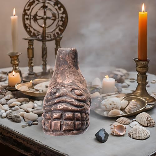 Aztec Death Whistle, Up To125+ Decibels Loud Real Screaming Aztec Death Whistle Loudest Authentic Human Authentic Human Ehecachichtli Sounding Screams War Whistle (Dark Grey)