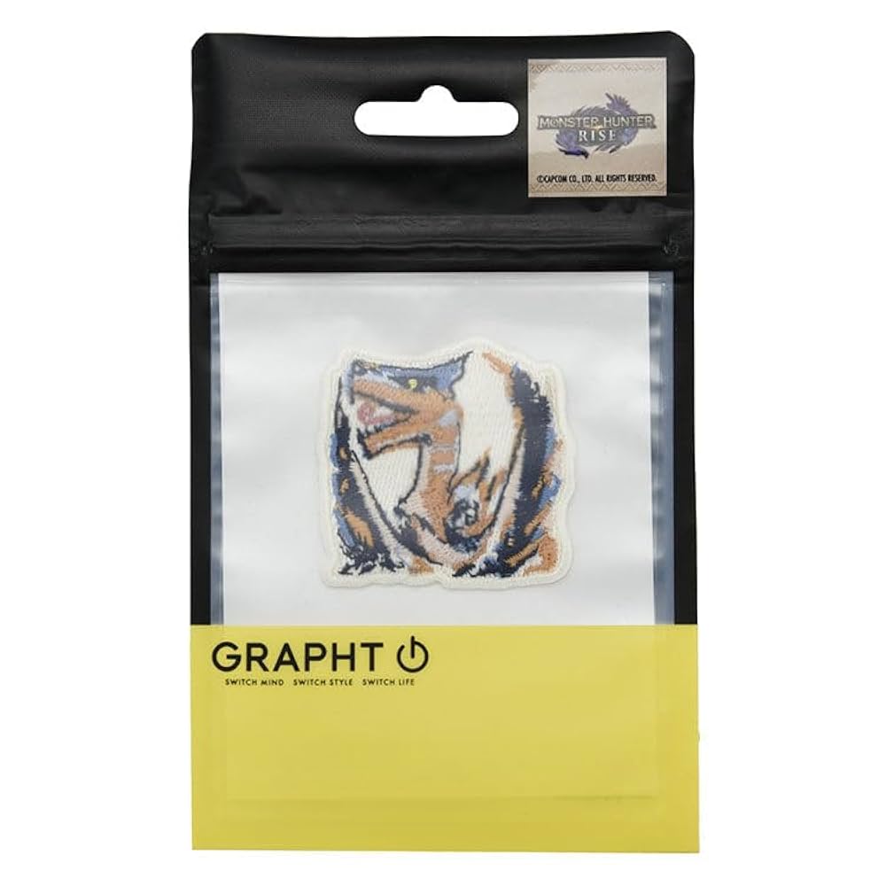 Amazon.co.jp: GRAPHT モンスターハンターライズ 2way刺繍