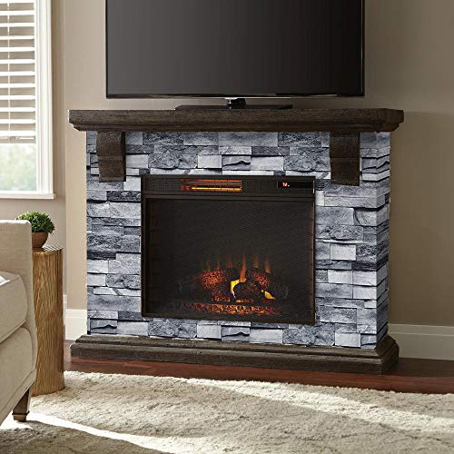 myforHD Selbstklebend Tapete Wandpapier Ziegel Selbstklebende Wandaufkleber 44cmX300cm Vintage Backstein Stein tapeten Wasserdicht für Küche Schlafzimmer Wohnzimmer Wand