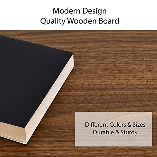 image for Amolife 55 inches Wooden Dining Table for 2 to 4, Rectangular Industri