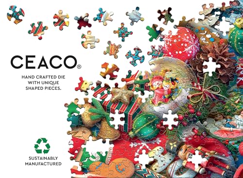 Ceaco - Christmas Chaos - Rompecabezas de 2000 Piezas para Adultos | Arte de Eduard, Hecho en EE.UU., Cartón Reciclado, Tamaño Terminado 38 x 26 pulgadas, Incluye Póster, Arte Enmarcable, Para Regalar miniatura 6