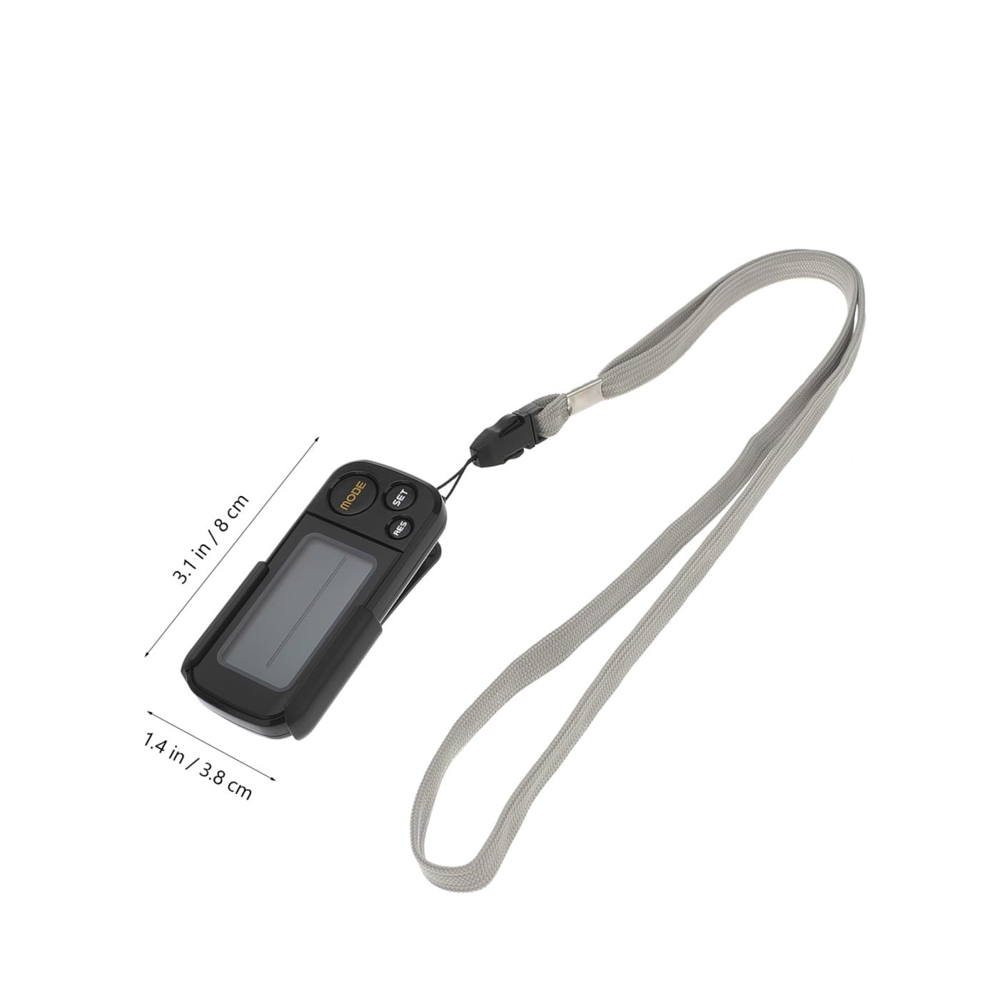 Podomètre De Course Numérique avec Écran LCD Outil Information Condition Physique pour Fitness Et Sport