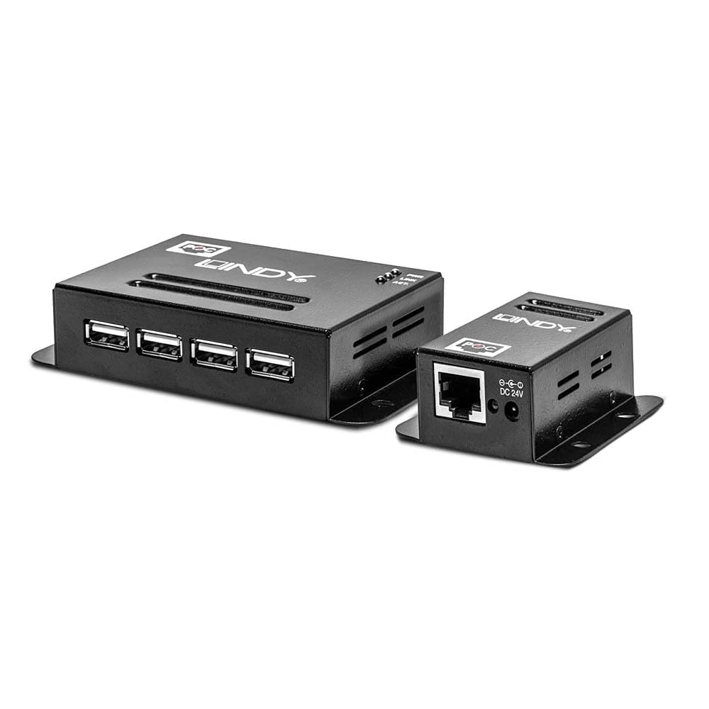 LINDY 42681 50 m 4 porty USB 2.0 Cat.5 Extender