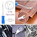 Puwany 5pcs Upholstery Staple Remover Tool with Nail Puller Pliers Tack Puller Staple Puller, Nail Remover Tool for Furniture Floor Carpet Wall Wooden Case Photo Frame，Zipper Package.