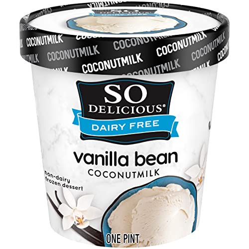 Image of So Delicious Dairy Free Coconut Milk Frozen Dessert, Vanilla Bean