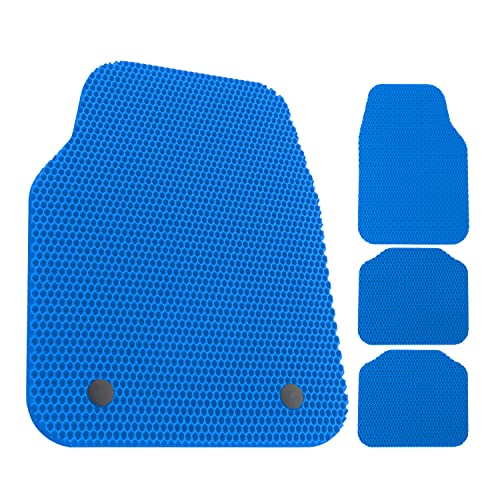 Alfombrillas Alfombrillas para Coche Universal de Prime EVA - Alfombras para Coche de 4 Piezas Cortadas a Medida Hechas de Espuma EVA, de...