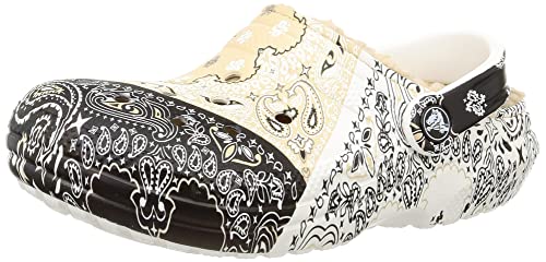 Crocs Unisex-Adult Zappos Print Lab: Gone Wild Classic Lined Clog