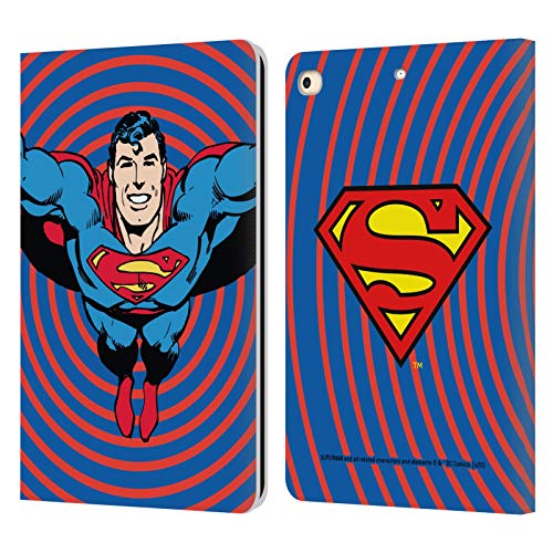 Étui portefeuille en cuir Superman pour iPad 9.7 2017 2018 Head Case Designs
