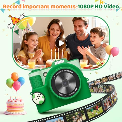SnapMem Kids Camera,Birthday Gifts for 3-10 Year Old Girls Boys - image 6