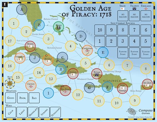 Golden Age of Piracy: 1718 Board Game miniatura 2