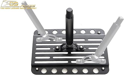 Miniatura 8 de Extreme Online Store Repuesto para modelos de Audi Q8 y SQ8 de 2019  EOS Plate Version 1 Front Parachoques gancho de remolque placa de licencia