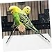 Extra Large Round Liner Paper for Parrot Cage - 100pcs Disposable Absorbent Cushion Pads - 20 * 20 cm for Maintaining Cleanliness and Comfort in Your Bird's Home