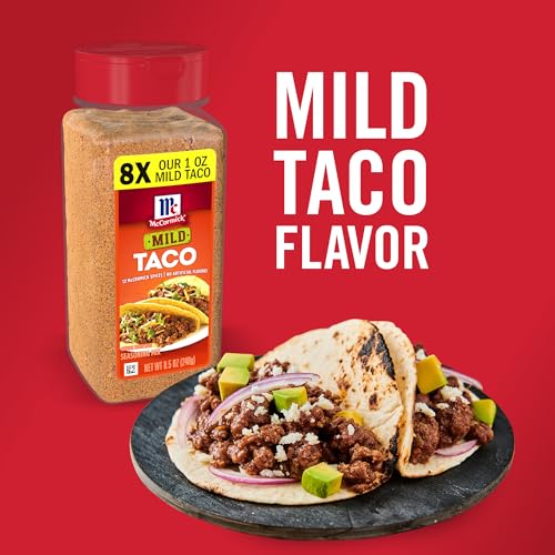 Image of McCormick Mild Taco Seasoning Mix, 8.5 oz