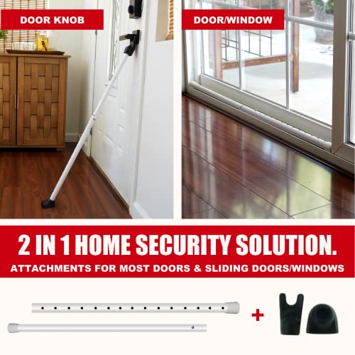 image for SECURITYMAN Door Security Bar & Sliding Patio Bar - Constructed of Hig