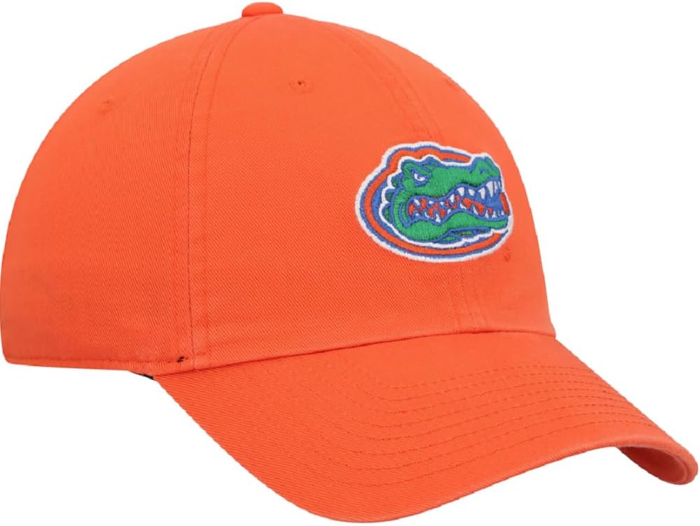 Officially Licensed University Florida Orange MVP Hat Classic Gators Embroidered Team Logo Adjustable Structured Cap