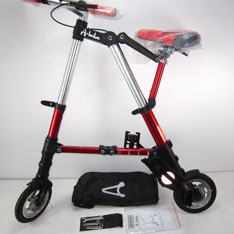 Amazon | 折りたたみ自転車ミニポータブルスクーター屋外