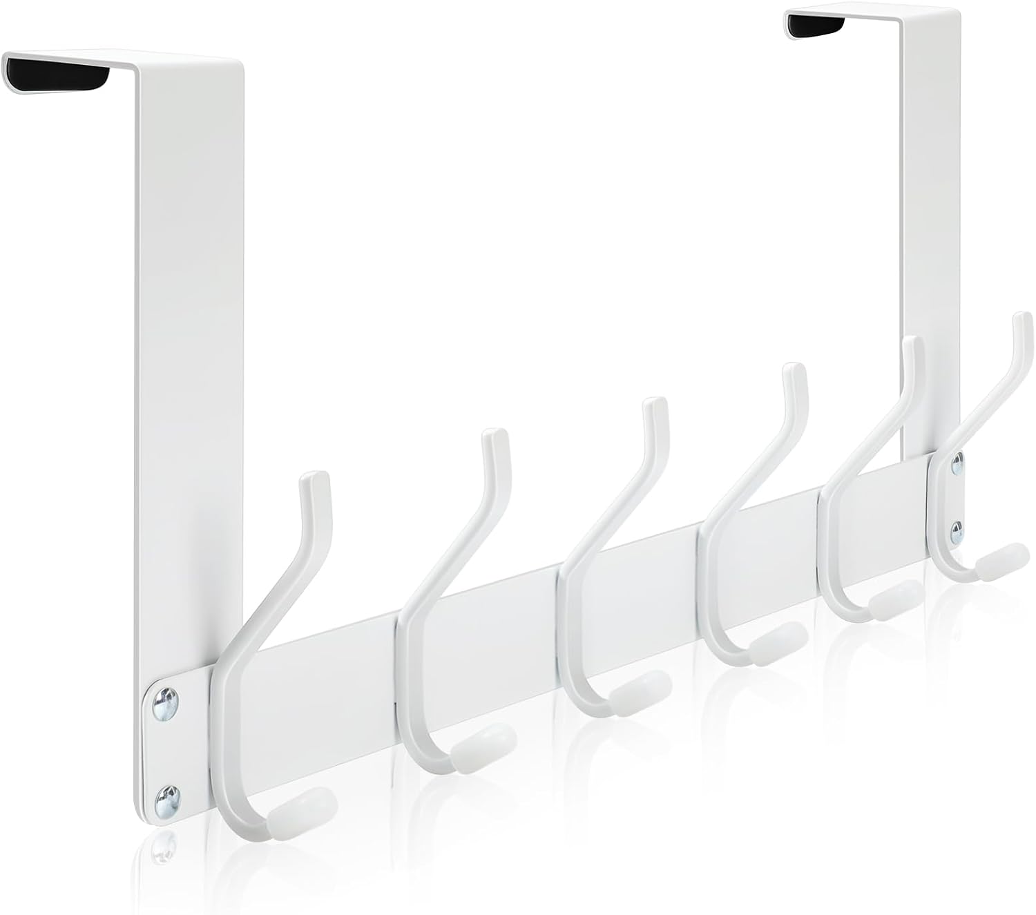 Foldable Over The Door Hooks,No Assembly Required Door Hanger Hook,Sturdy Over The Door Towel Rack,Door Hooks for Hanging Clothes,Towels,Hats,Backpacks,Door Coat Hanger,White Foldable Over The Door Hooks,No Assembly Required Door Hanger Hook,Sturdy Over The Door Towel Rack,Door Hooks for Hanging Clothes,Towels,Hats,Backpacks,Door Coat Hanger,White