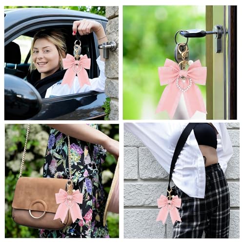 Image of Tote Bag Accessories for YETI Camino 20 /35 /50 Bogg Bags Pearl Bow Pink