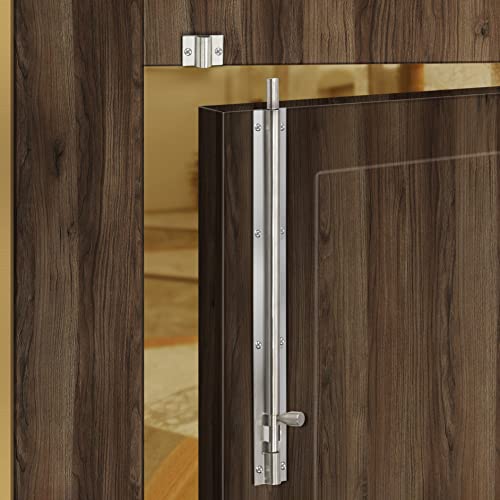 Image of Plantex Stainless Steel 12 inch Tower Bolt /Tower Bolt for Home,Offices Doors and Windows /Tower Bolt for Main Door /Door Latch /Kundi /Chitakini /Door Latch for Windows (Matt Finish, Pack of 4)