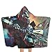 Produktbild ZHSL Transformers Art Painting Optimus Prime Kapuzen-Strandtuch mit Kapuze Strand-Badetücher für Reisen Camping Pool Handtücher auf Strandwagen Strandstühle 51,5 x 32 Zoll