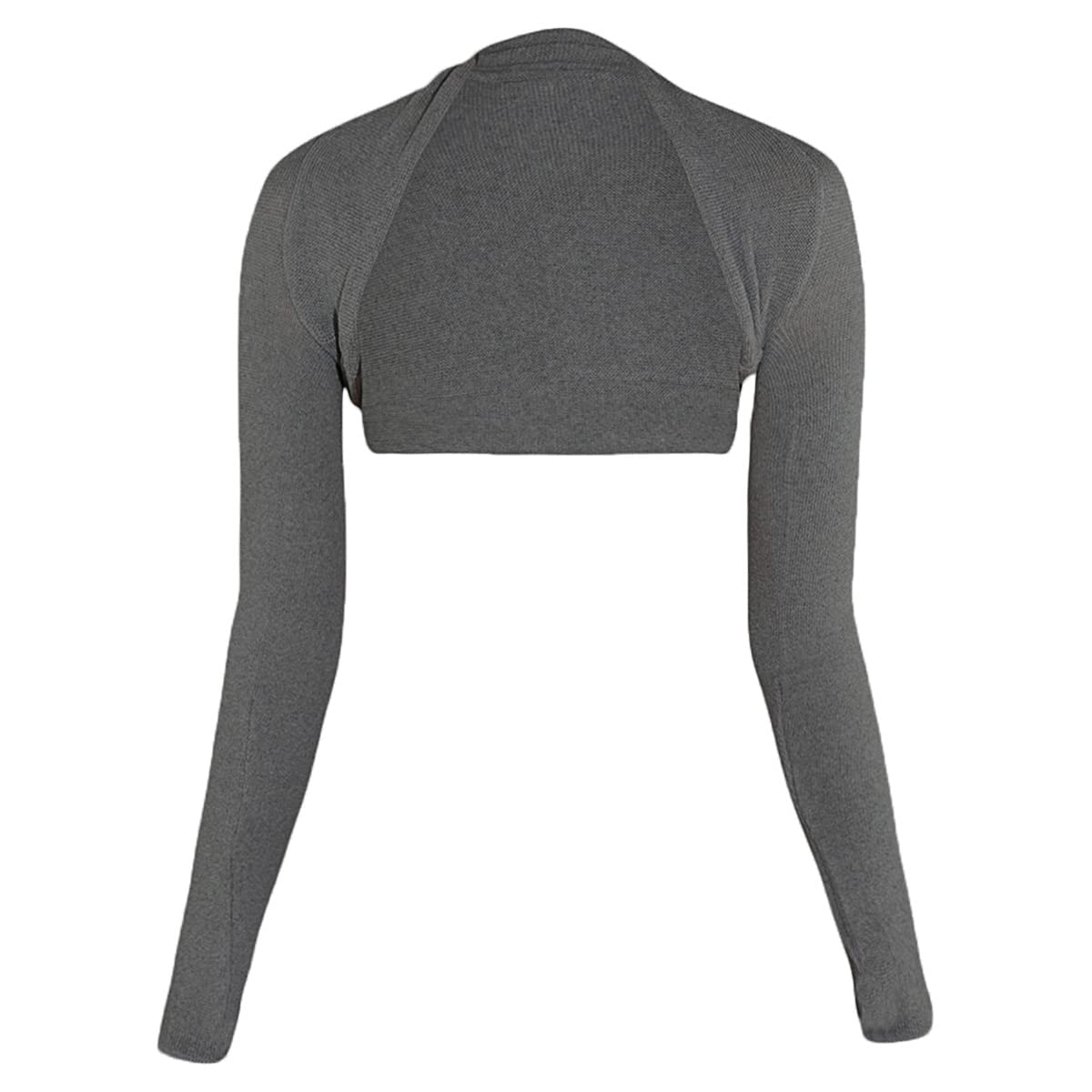 Intermezzo Damen Ballett Bolero 6277 Mangasurlis - Farbe: Dunkelgrau (188) - Größe: L
