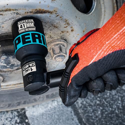 Image of 1 inch Drive 41 Inch Breaker Bar, Heavy Duty Head, Premium Chromium-Molybdenum Steel, Trucks, Agricultural Machinery and Industrial Equipment