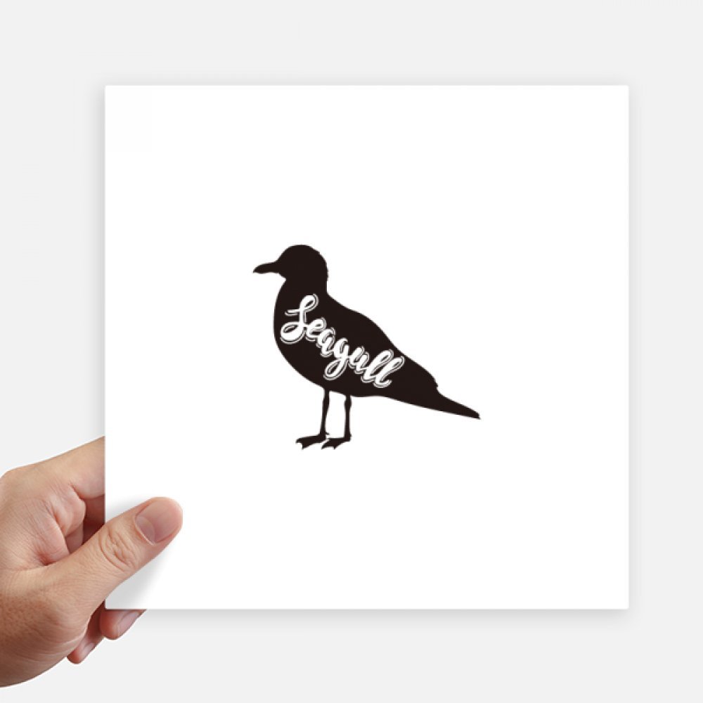 Stickers mouette pour valise et ordinateur portable grand autocollant déco