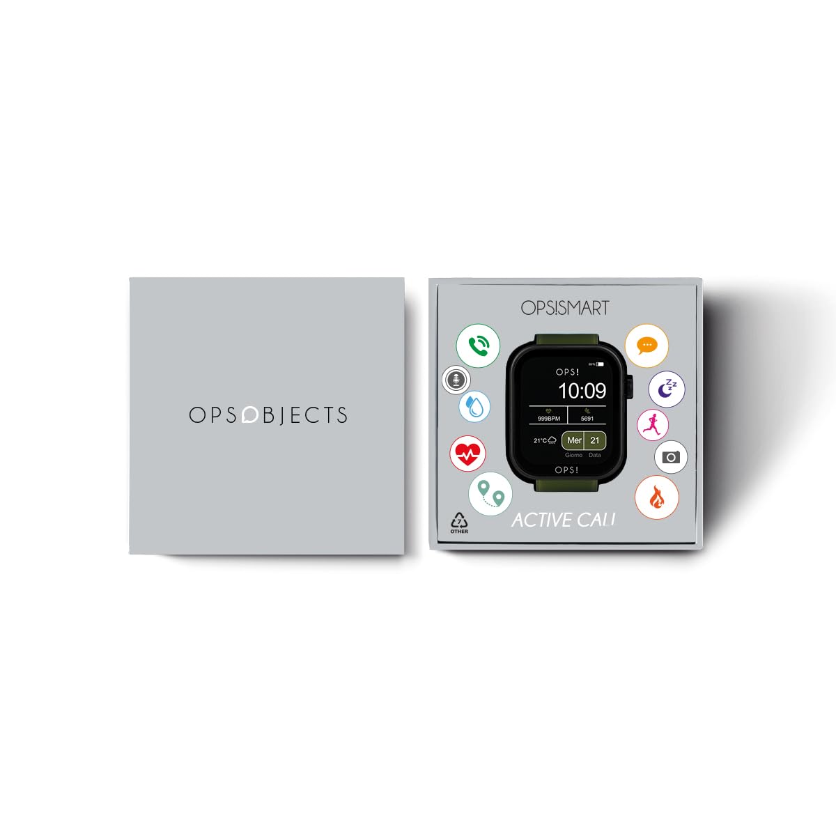 Ops Objects Damski zegarek do smartwatcha Active Call - Opssw-33 modny kod OPSSW-33