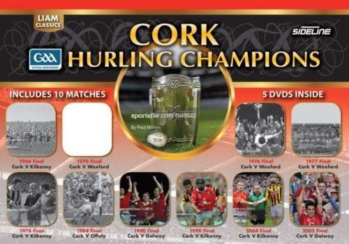 Colección Cork GAA Hurling Champions en DVD, el regalo ideal de 5 discos para fanáticos