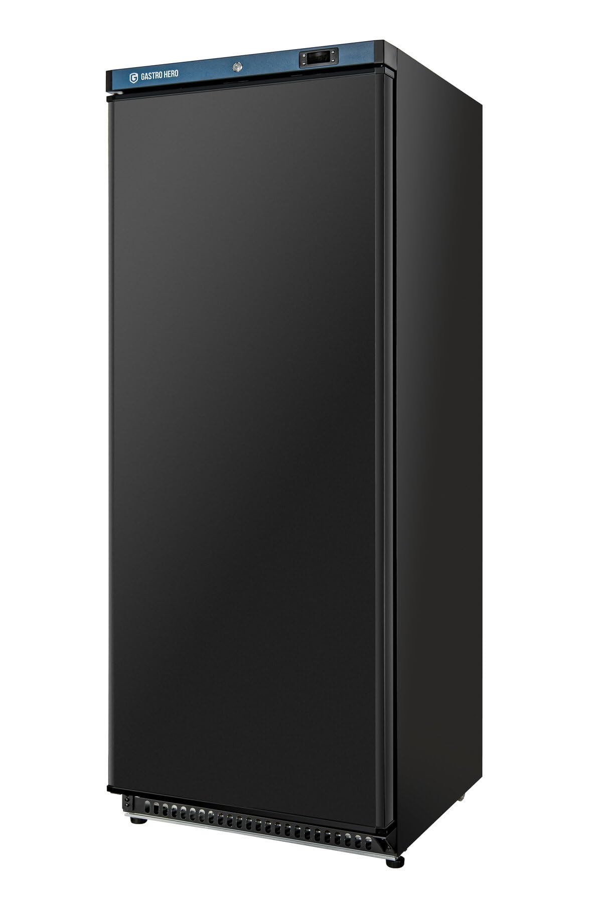 GastroHero Storage refrigerator ECO 600 black 562 liters - Commercial refrigerator with circulation cooling - 0 to +8°C - automatic defrosting - digital thermostat - lockable