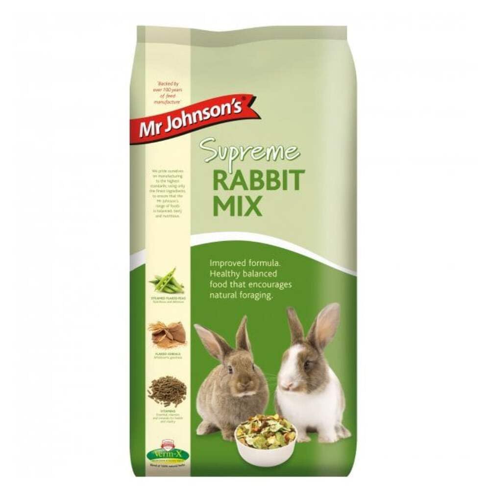Mr Johnson's Supreme Rabbit Mix, 15 kg