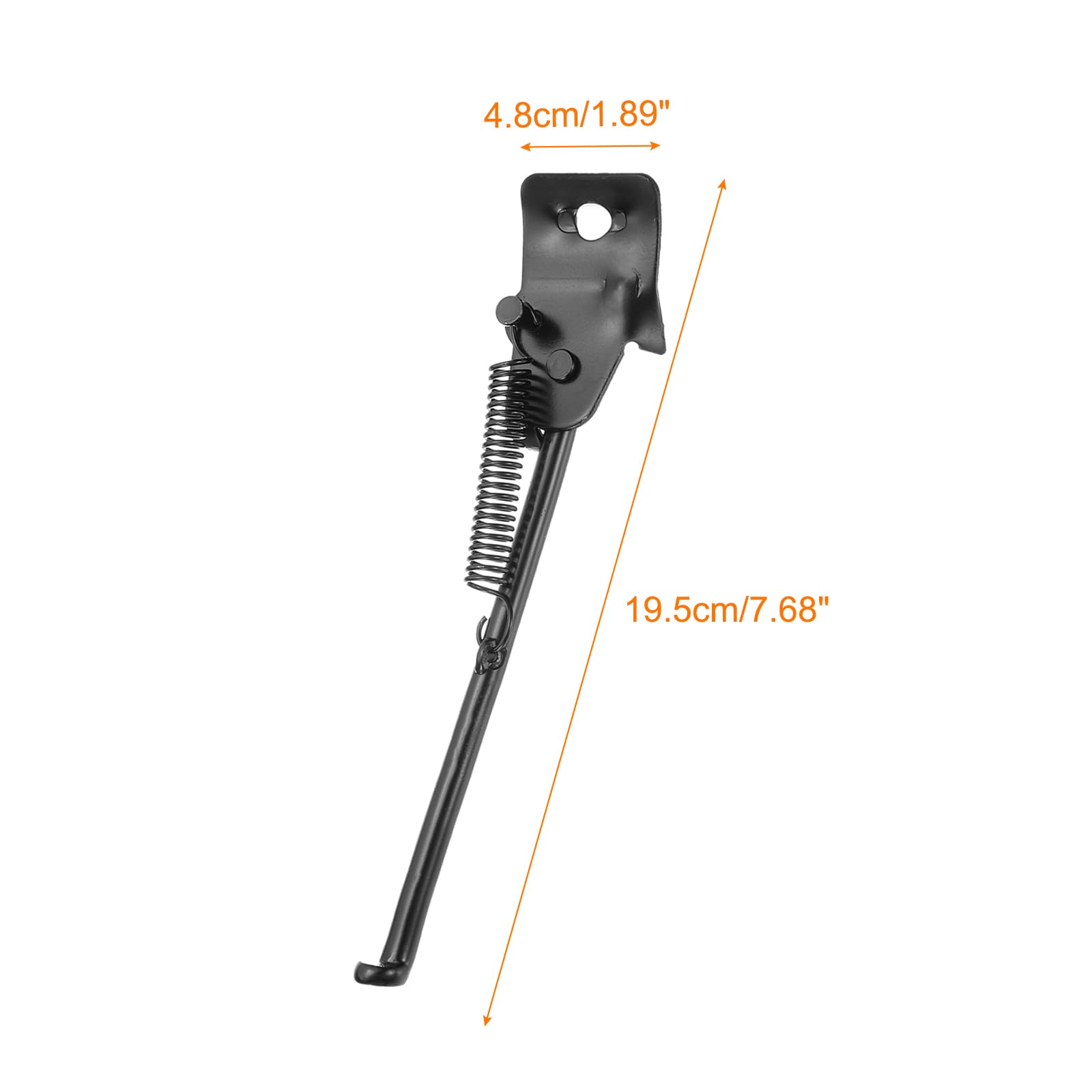 HARFINGTON Back Bike Kickstand for 14 inch Wheel Bicycle Single-Side Kick Stand Rear Mount Bikes Support Racks, Black