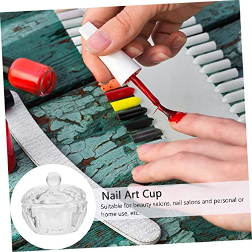 Bol de Manicura de Vidrio para Arte de Uñas 3 Pcs miniatura 6